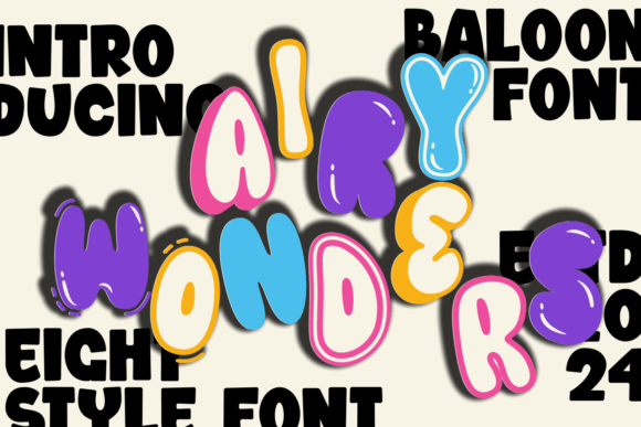 Airy Wonders: The Playful Display Font for Editorial Design