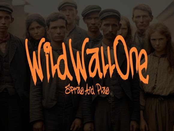Elevate Campaign Impact with the Wildwallone Display Font