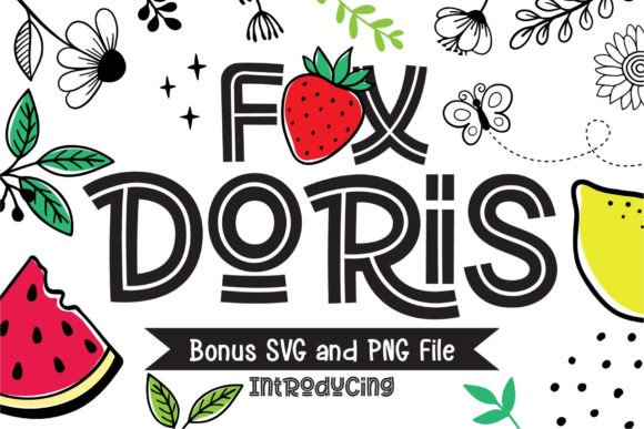 Fox Doris: An Expressive Font Designed to Capture Attention