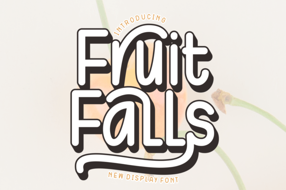 Fruit Falls: A Typographic Adventure for Editorial Design