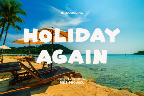 Holiday Again: A Font That Makes Business Feel Like a Celebration