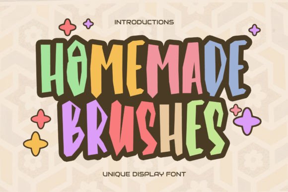 How Homemade Brushes Font Shapes Digital Experiences