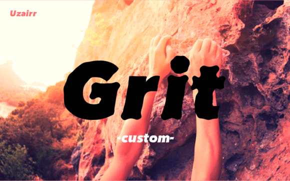 How Uzairr Grit Font Clarifies Campaign Messages