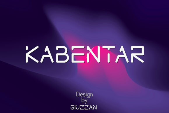 Kabentar: A Display Font for Editorial Energy