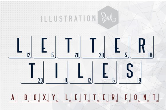 Letter Tiles Font: A Playful Tool for Serious Brand Building