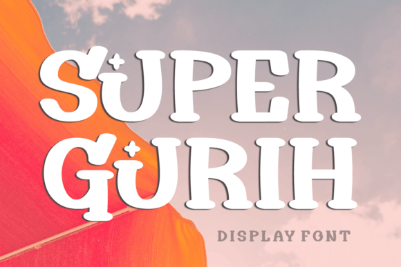 Super Gurih: A Bold New Player in the Display Font Game