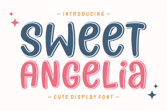 Sweet Angelia: A Friendly Display Font for Building Your Business Brand