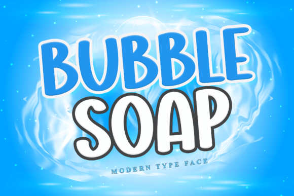 The Bubble Soap Font: A Playful Typographic Asset for Editorial Design