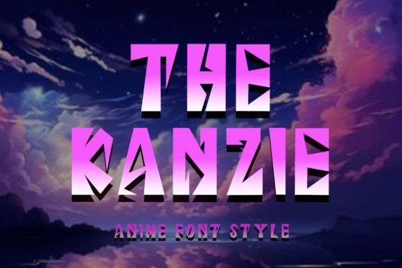 The Kanzie Font: Elegant Display Typography for Web Design