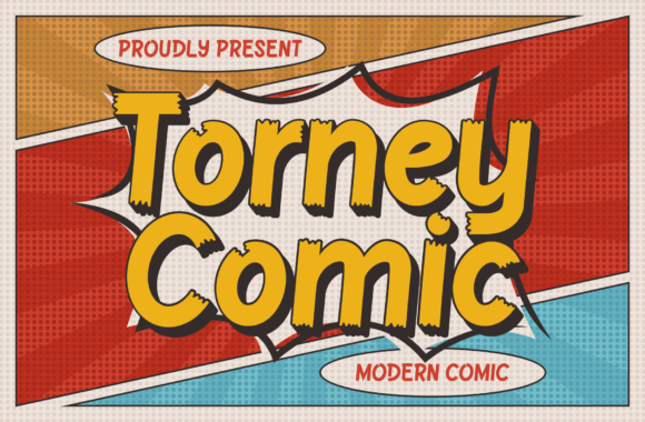 Torney Comic: A Display Font That Brings Playful Campaigns to Life