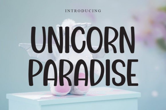Unicorn Paradise: A Font for Editorial Magic
